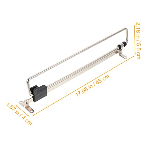 VILLCASE Adjustable Telescopic Clothes Rod Extendable Hanging Rail for Wardrobe Closet Storage Space-Saving Organizer - Image 3