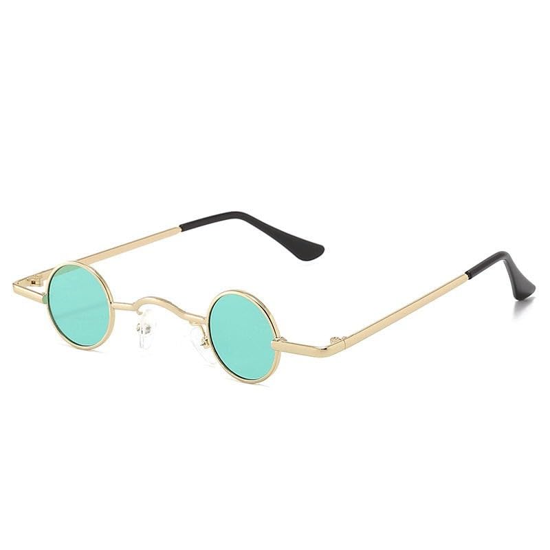 Small Frame Round Mini Sunglasses for Men and Women | Lightweight Compact Eye Protection-image-37