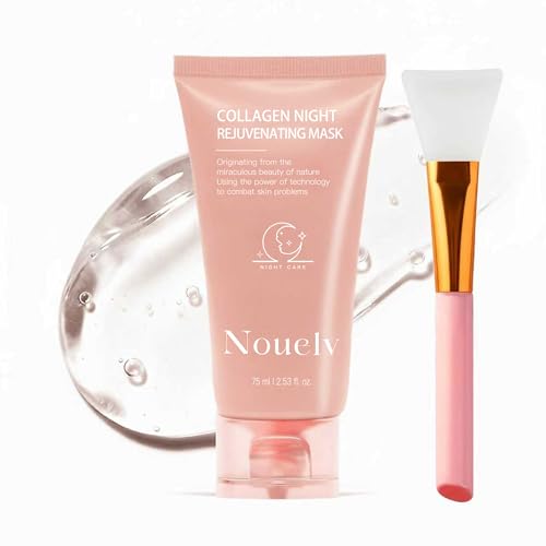 MEFELE Cln Peel Off Mask,Collagen Face Mask, Hydrating Overnight Hydrogel Mask,Gentle Skin Care, Pore Minimizing - Korean Skincare -Elasticity Improvement - Better Than Sheet Masks
