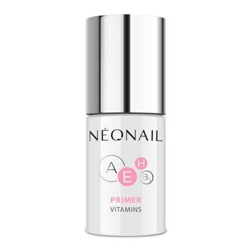 NÉONAIL Primer Vitamins - Non-Acid Primer - Primer Ongle Gel UV - Primer Sans Acide - Primer Vernis Semi Permanent - Non Acide pour Acrygel, Acrylique, Vernis à ongles...
