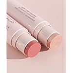 Wander Beauty On-the-Glow Blush and Illuminator - Bare/Nude Glow - 7-in-1 Hydrating Cream Blush & Highlighting Stick - Stick Blush for Cheeks, Lip, Face & Body - Highlighter Makeup & Blush - 0.4 oz - Image 2