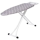 Tabla de planchar para el hogar confiable, fuerte soporte para plancha y estante para