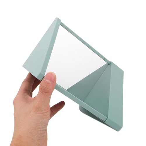 Miroir de maquillage non inversé pour parfaire sa routine beauté sur la coiffeuse