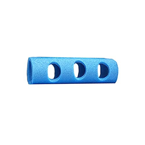 MEYING Conector De Espuma para Natación, Conector De Fideos De Piscina, Conector Macarrones Lazo, Conector De Fideos De Flotador De Natación con 0/1/2/3/4/5/6/7 Orificios Cruzados