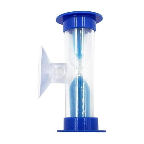 STOBOK 3 Minuten abnehmbare Kunststoff farbige Sanduhr Sanduhr Cover