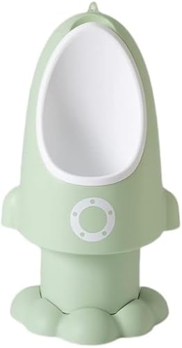 Tonainおまる 便器トイレトレーニング 小便器 自立式取り付け簡単 男の子用 取り外し可能 (ライトグリーン 浅?色)