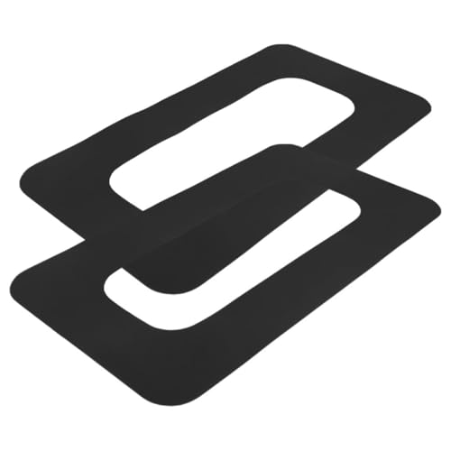 LIOOBO 2pcs Paddle Board Fin Patch for Tail Rudder Quick Installation Surfboard Accessories for Enhanced Stability and Control Durable Material Precision Engineered Replacement for Fin