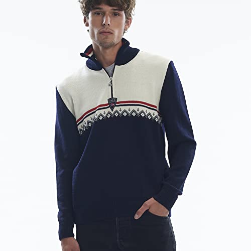 Dale of Norway Lahti Men’s Sweater - 100% Lightweight Wool Sweaters for Men - Regular Fit Men’s Pullover - Men’s Sweater2
