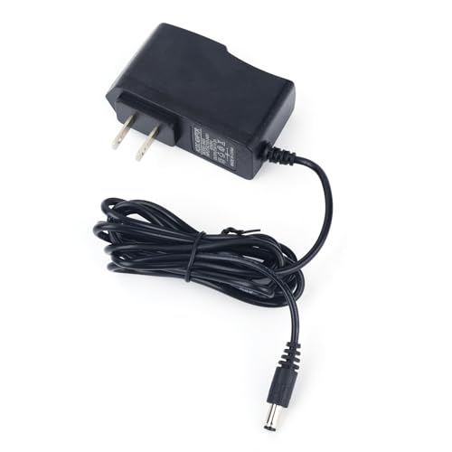 Power Supply Compatible with Korg, DC 9V Power Cord 2A Adapter Cord Charger Replacement for Korg Volca Bass FM Beats Keys Synthesizer Kick Accessories, US Plug (6ft)