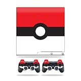 Skin Compatible with Sony Playstation 3 PS3 Slim + 2 Controllers – Battle Ball | MightySkins Protective, Durable, and Unique Vinyl wrap Cover | Easy to Apply, Remove | Made in The USA