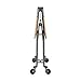 COSCO SmartFold Butcher Block Portable Workbench/Folding Utility Table (Gray Steel Frame)
