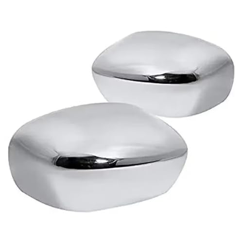 Capuchon d'aile garniture coque porte en finition chrome miroir