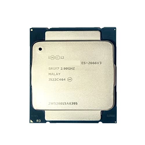 E5-2666V3 E5 2666v3 E5 2666 V3 2.9 GHz 10 RA 20 Xbh CPU vZbT 25M 135W LGA 2011-3