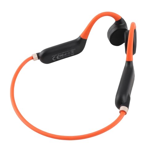 Oytrui Bone Conduction Headphones, Wireless 5.4 with Mic IP56 32GB Memory for Outdoor Sports Hearing Assistance