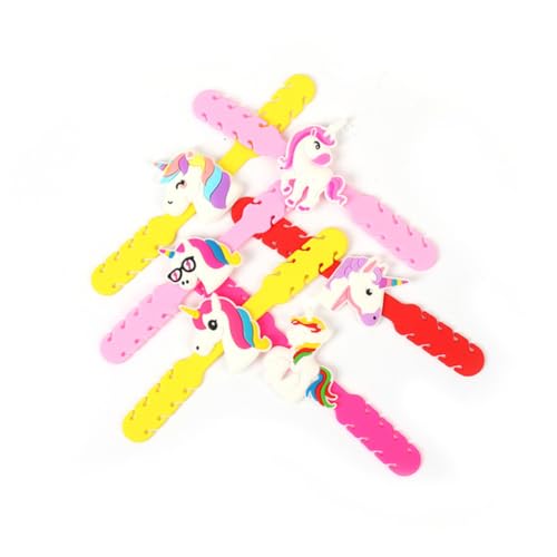 SEWOART 10個耳保護マスクフック マスクロープバックル 可能 スライド式アジャスター 製 滑り止めギア付き ユニコーンデザイン アクセサリー 種類混ざり