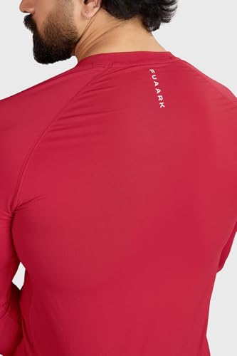 Image of FUAARK Men's Full Sleeves Gym Slim Fit T-Shirt