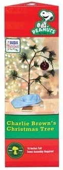 Product Works Charlie Brown Tree Christmas Decoration Green PVC 1 pk
