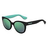 3 Havaianas - Gafas de sol para mujer, modelo Ngoldha/M Blk Turquois/Yl Yellow Talla única
