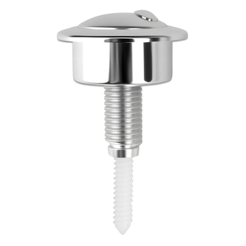 Toilet Flush Button Compatible with Twyford Optima 49 Toilet Push Button Dual Flush Toilet Cistern Push Button Assembly Replacement Fit for Standard Cistern Holes 38-42mm