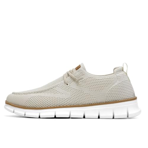 Image of Socviis Mens Slip-on Loafers Comfortable Boat Beach Shoes Mesh Casual Walking Sneakers