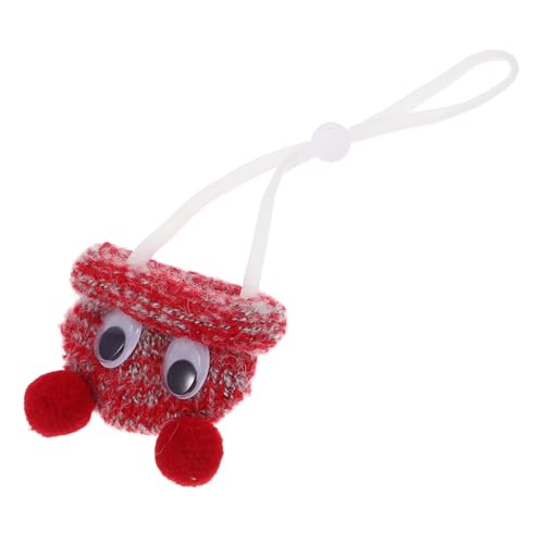 iplusmile ハムスターの帽子 犬用麦わら帽子 トカゲハムスター トカゲの 犬の冬の おもちゃの動物のための小さなパーティーハット の衣装 鶏の 亀の衣装 糸 赤