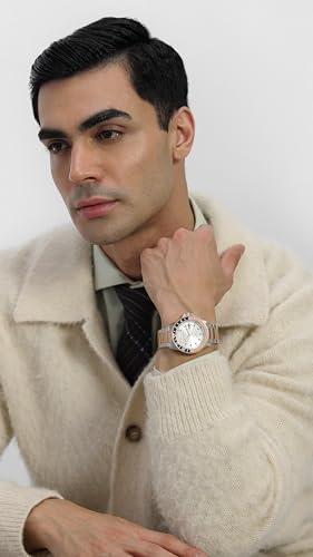 Emporio Armani Stainless Steel Analog White Dial Multicolor Strap Men's Watch-Ar11591