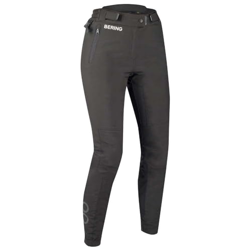 Pantalon textile moto pour femmes BERING Kerby noir taille 38
