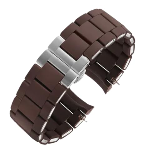 Bracelet montre silicone et acier de qualité pour modèles AR5920