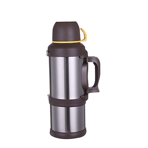 WFHhsxfh Color Large Capacity 304 Stainless Steel Insulation Pot Outdoor Car Portable Travel Mug 4L Liter Thermos cup Thermos cup