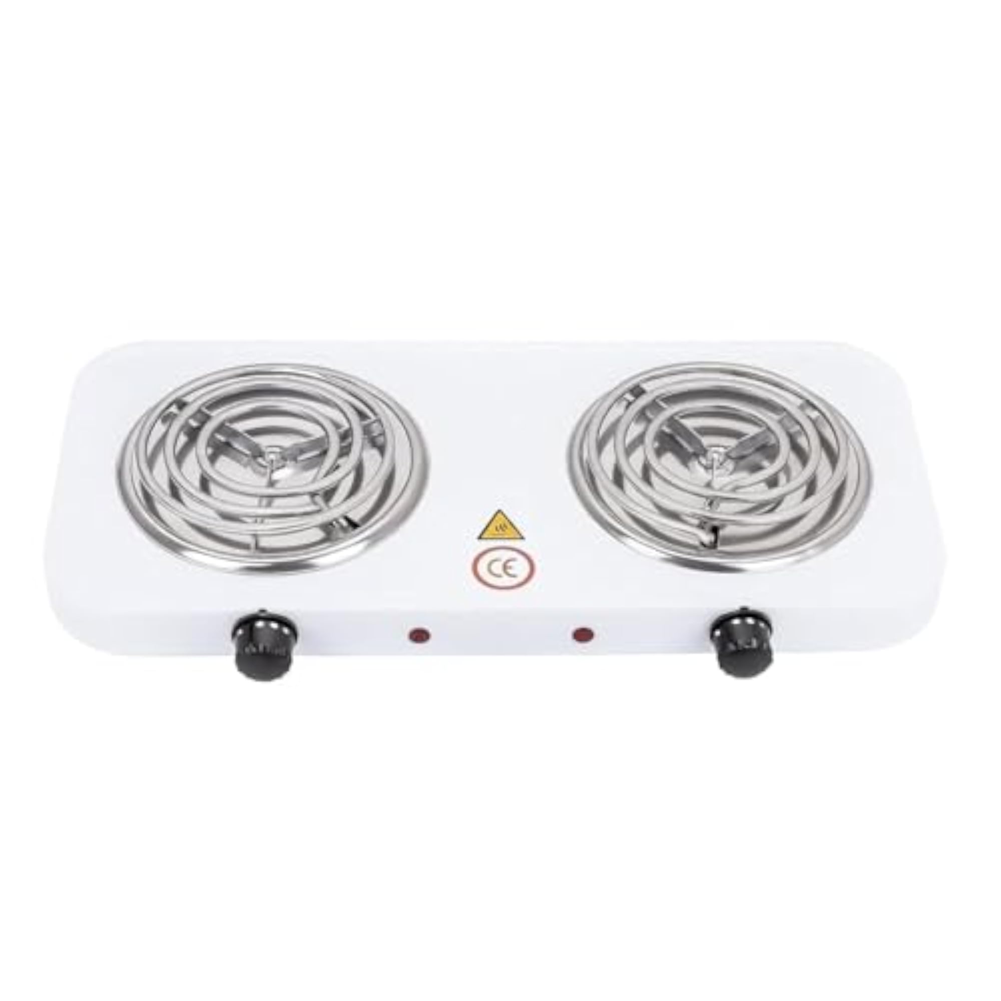 Double Burner Electric Hot Plate 2000W with Rapid Heating