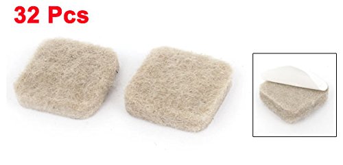 32pcs Furniture Felt Pads Round 1 3/8 Self-stick Non-slip Anti-scratch Pads for 32pcs Furniture Felt Pads Round 1 3/8 Self-stick Non-slip Anti-scratch Pads for