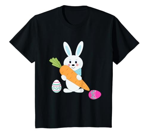 Lapin De Pâques Garçons Oeuf de Pâques Joyeuses Pâques T-Shirt