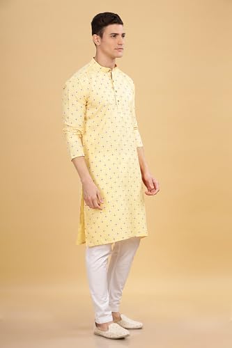 Image of BE ACTIVE Cotton Kurta for Men | Traditional and Stylish Design | Indian Kurta | Full Sleeve Kurta