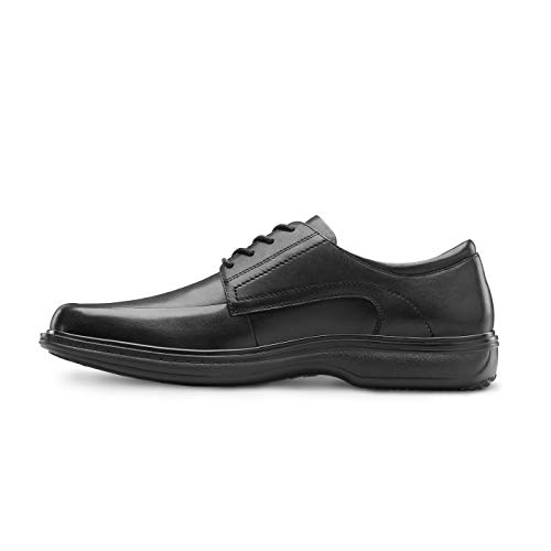 Dr. Comfort Classic Men's Therapeutic Diabetic Extra Depth Dress Shoe Leather Lace4