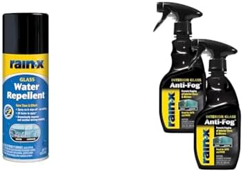 Rain-X Glass Treatment Bundle: 12 oz. Water-Repellent Aerosol & 12 oz. Interior Anti-Fog Spray (Pack of 2) image 2
