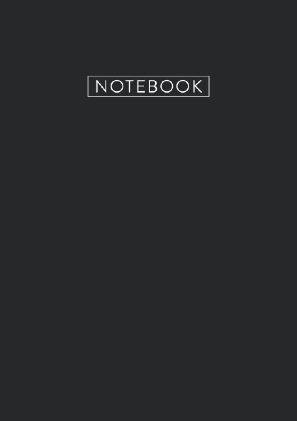Black Designer Notebook, A5, Plain, 150 Pages, 90GSM, White Pages, Blank: Plan, Draw, Sketch & Organise Your Life in True Designer Style