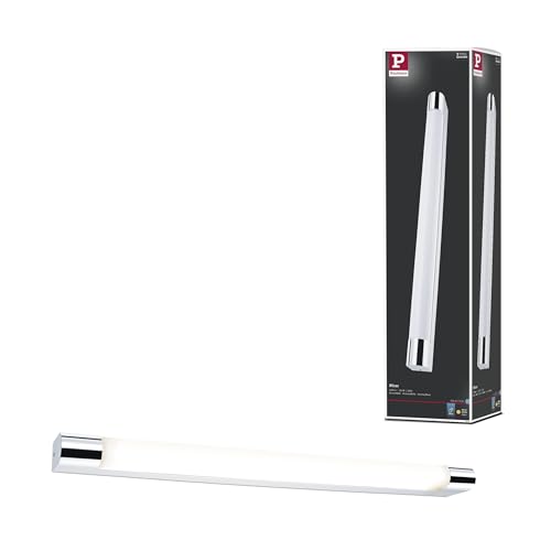 Plafonnier LED Mizar Paulmann 79716 éclairage miroir IP44 étanche plafonnier chrome