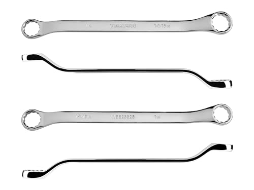 Image of TEKTON 1 x 1-1 /16 Inch 45-Degree Offset Box End Wrench | WBE23325