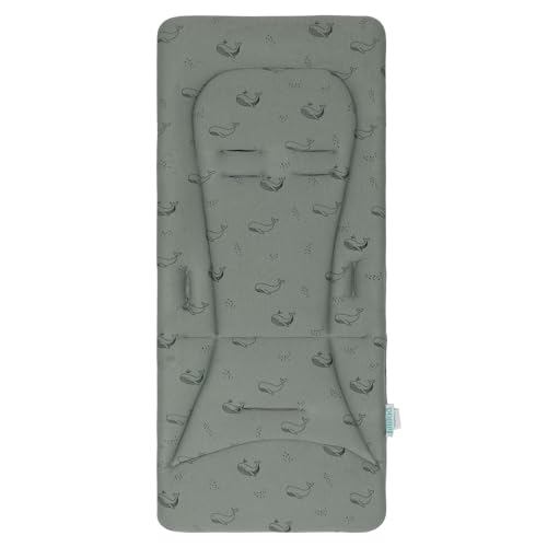 Fillikid Wendeauflage | Sitzauflage Baumwolle Jersey für Buggy und Kinderwagen mit Gurtschlitze | Einlage zum Abnehmen Zubehör Sommer & Übergangszeit | komfortable Sitzunterlage Babywagen Fillikid Wendeauflage | Sitzauflage Baumwolle Jersey für Buggy und Kinderwagen mit Gurtschlitze | Einlage zum Abnehmen Zubehör Sommer & Übergangszeit | komfortable Sitzunterlage Babywagen