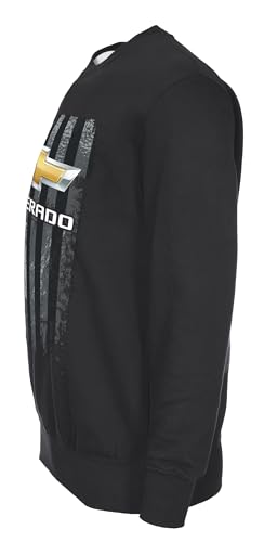 JH DESIGN GROUP Men’s Chevy Silverado Truck Flag Pullover Crewneck Sweatshirt4