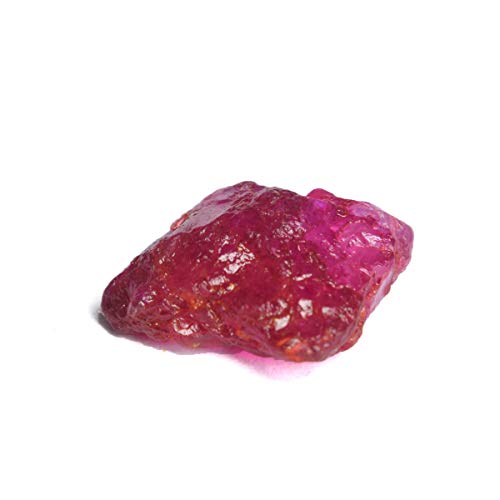 Gemhub 1 Piece Red Ruby 9.00 Ct Natural Ruby Mineral Specimens Red Raw Ruby Loose Gemstone #TOP23