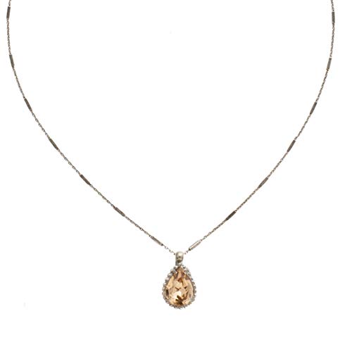 Sorrelli Simply Adorned Pendant Necklace, Antique Silver-Tone Finish, Mirage
