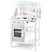 New Classic Toys Classic Rosso Giocattolo in Legno accessoriata per Bambini Educazione Tavola Divertimento Accessori da Cucina, Colore White, 11053
