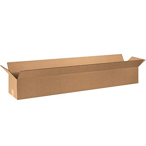 Image of TAPE LOGIC 60x8x8 Long Corrugated Boxes, Long, 60L x 8W x 8H, Pack of 15 | Shipping, Packaging, Moving, Storage Box for Home or Business, Strong Wholesale Bulk Boxes