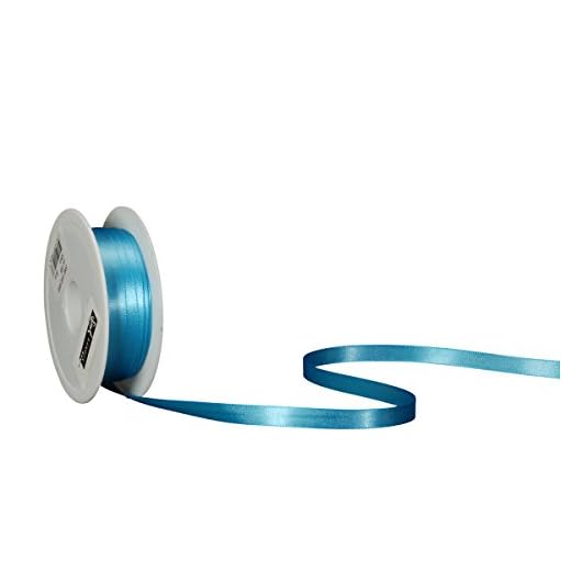 Pico Bänder 2082.1032.0000-005 doble cinta de raso de regalo, 10 mm, 25 m, azul