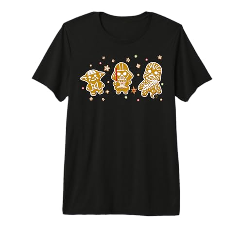 T-shirt Star Wars Noël pain d'épices cadeau original pour fan