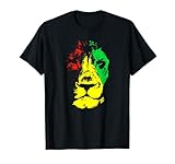 Belle face de lion style rasta T-Shirt