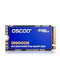 OSCOO 2TB NVMe SSD – M.2 2242 PCIe Gen4x4 Internal Solid State Drive, Up to 5400MB/s Read & 4900MB/s Write, 3D NAND, Compact High-Speed Storage for Ultrabooks, Mini PCs, Embedded Systems - ON1000B