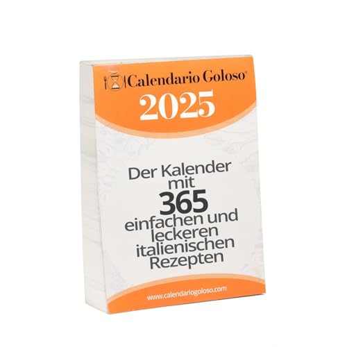 Calendrier 2025 de cuisine en allemand GOLOSO : ne manquez plus d'idées de recettes