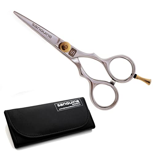 Moustache Scissors, Mustache Scissor or Beard Trimming Scissors, Extremely Sharp - Presentation Case by Sanguine